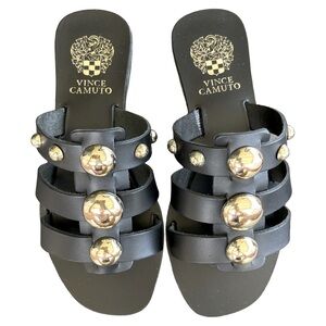 Vince Camuto Hetheren Gladiator Slide Size 5